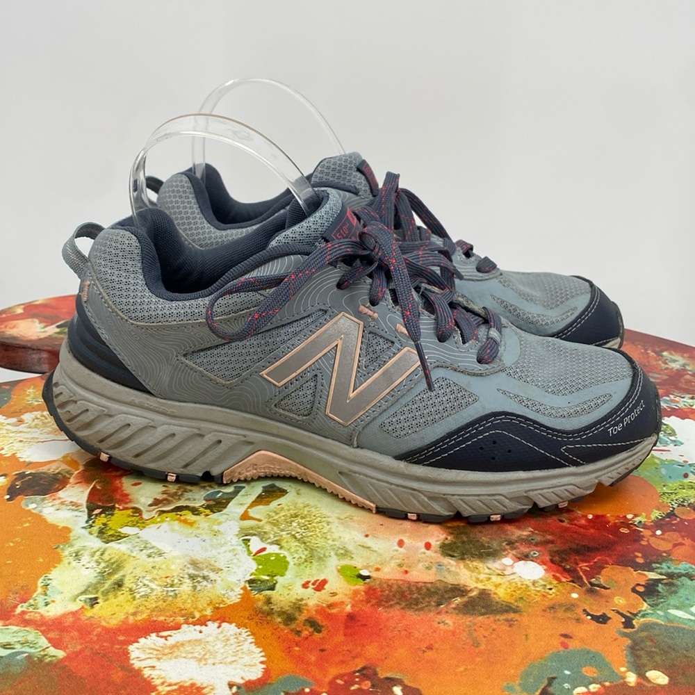 New Balance 510 V4 All Terrain Trail Running Shoe Sneakers Womens Size 9 D Gray
